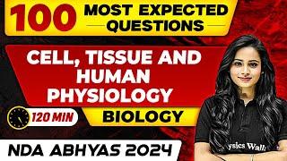 NDA Biology Cell Tissue and Human Physiology  NDA Abhyas 2024