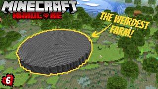 I Built The WEIRDEST AUTO FARM In HARDCORE MINECRAFT