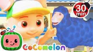 Baa Baa Black Sheep  BEST OF BLIPPI TOYS  Moonbug Kids - Toy Play Fun