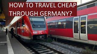 How to travel cheap through Germany?