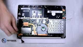 ASUS VivoBook S551L - Disassembly and cleaning