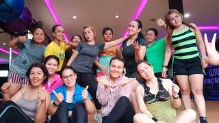 AEROBIC TERBARU JAGO NYA KOREO YUNICAN KEREN BANGAT MUSIC DAN KOREO NYA SPIRIT GYM FITNESS MEDAN