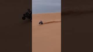 Polaris Outlaw 525 carving a dune in Oklahoma #shortsfeed #shortvideo #shorts #shortsviral #lifeatv