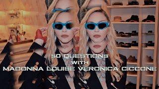 Finally Enough Talk 50 Questions With Madonna