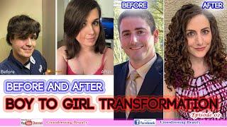 Boy to girl transformation  Before and after S 02