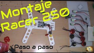 Montaje completo Racer 250mm Frame impreso 3D