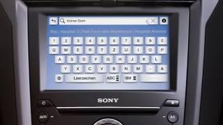 Ford SYNC 3 Zielführung