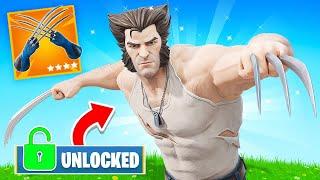 Unlocking *LOGAN WOLVERINE* in FORTNITE