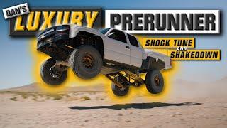 FLYING HIGH AGAIN - Shock Tuning in Barstow with Dans Luxury Prerunner