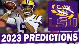 LSU Football 2023 Predictions