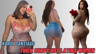 Karol Santiago American Latina PlusSize Model Curvy Fashion Influencers Lifestyle & Biography