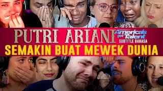 ARTIS PENYANYI MODEL GURU VOKAL LEVEL DUNIA DIBUAT MEWEK VIDEO PUTRI ARIANI- KOMPILASI REAKSI