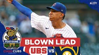 Adbert Alzolay blows another lead as Chicago Cubs lose to Brewers  CHGO Cubs Postgame