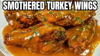 Flavorful and Tender Smothered Turkey Wings The ULTIMATE Comfort Food