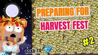 SO MUCH CHANDELIERS Preparing For Harvest Festival 2024  Road To BGL #2  Growtopia