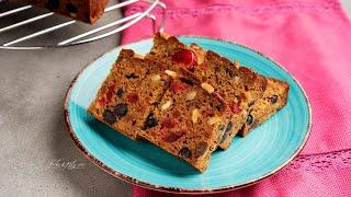How to Bake Plum Cake without Alcohol  Fruit Rich Cake  Manchatti Kitchen