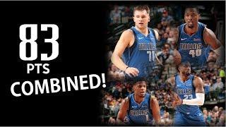 Luka Doncic Dennis Smith Jr. Harrison Barnes & Wesley MatthewsFull Highlights vs Wizards