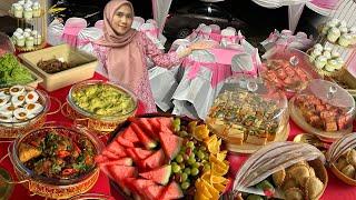 SEAWAL 3 PAGI DAH START MASAK  VLOG KENDURI LAGI 