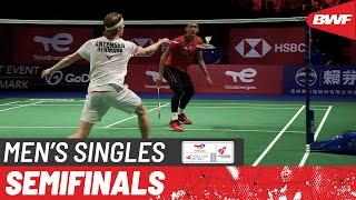 BWF Thomas Cup  Jonatan Christie INA vs Anders Antonsen DEN  SF