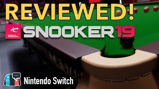 Snooker 19 Nintendo Switch review