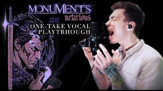 MONUMENTS - NEFARIOUS One-Take Vocal Playthrough