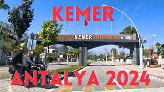 Antalya 2024 Kemer walking tour 4K #walkturkey