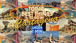 10 BEST THINGS TO DO IN CARTAGENA COLOMBIA  Ultimate 1-Minute Travel Guide