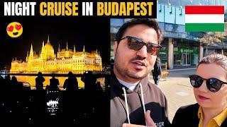 Budapest Boat Cruise at Night INDIANS IN Budapest Hungary EUROPE Hindi Vlog