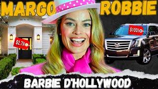 Margot Robbie  Comment vit Barbie et combien elle gagne