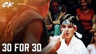 30 for 30 Daniel LaRusso vs. Johnny Lawrence  Cobra Kai Ralph Macchio William Zabka