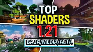 TOP 7 SHADERS for Minecraft PE 1.21 LOW MEDIUM and HIGH range  Shaders for PEBEDROCKJAVA 1.21