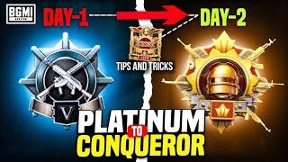  7 Trick To Reach Conqueror In Just 2 Days  How To Reach Conqueror In Bgmi