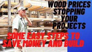 Wood prices 2021 cause slow down in building woodworking projects - How to avoid common mistakes