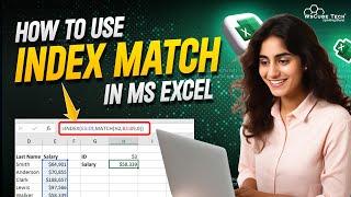 Index Match in MS Excel  MS Excel full Course for Beginners to Advanced 2024 Edition