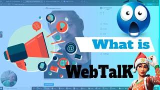 Webtalk is like having Instagram Facebook and Linkedin as One Review & Setup