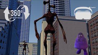 Grimace Shake VS Siren Head - Horror 360 Short Film