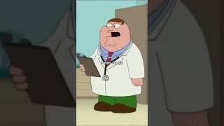 Family guy peter is a doctor with bad news
