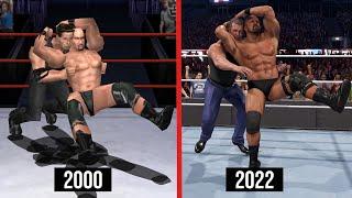 WWE 2K22 Vs. WWF No Mercy Finishers Comparison