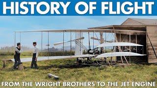 The History Of Flight  From The Wright Brothers To The Jet  Upscaled Documentary