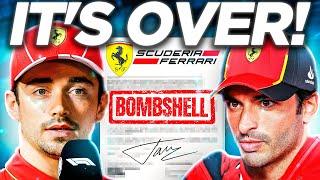 HUGE TENSION At Ferrari After Leclercs SHOCKING STATEMENT About Sainz