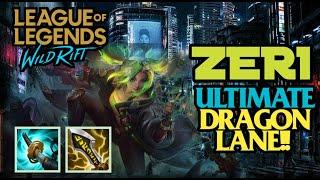 Zeri dragon lane Wild rift highlights