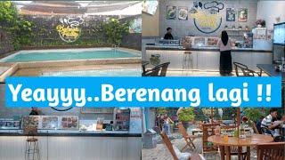 Berenang di Bahagia Family Cafe & Poll.. Wisata Murah Malang Selatan