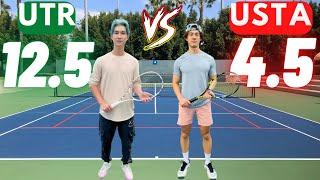 USTA 4.5 vs UTR 12.5