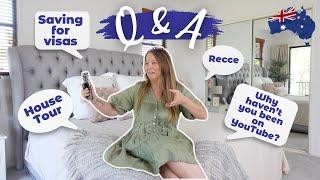 Q&A Why We Havent Been On YouTube  Saving For Visas  How To Stay Motivated When Emigrating