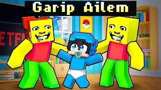 GARİP AİLE Tarafından Büyütüldüm - Minecraft