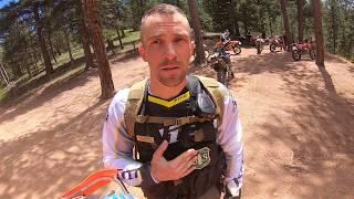 Dirt Biking At Rampart Range Colorado and Getting busted by a Park Ranger