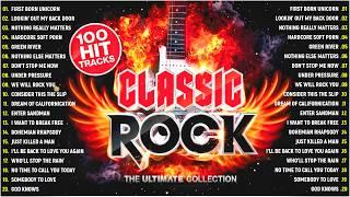  Nirvana Led Zeppelin Bon Jovi Aerosmith U2 ACDC Classic Rock Songs 70s 80s 90s Full Album