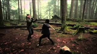 Arrow 3x14 Oliver Queen and Thea training in Purgatory