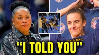 What Caitlin Clark JUST DID has Embarrassed Dawn Staley and Angel Reese