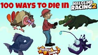 Hill Climb Racing 2 All types of Accidents  Game Time  Hcr2